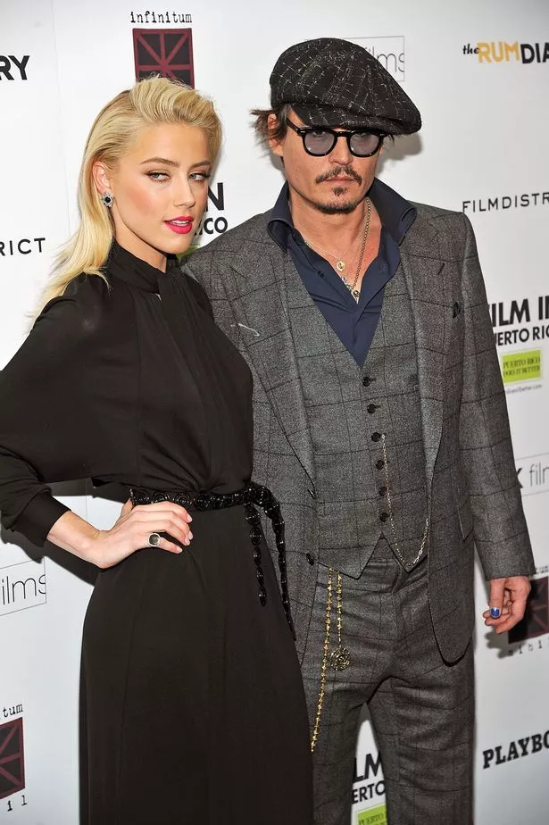 Johnny Depp and Amber Heard 